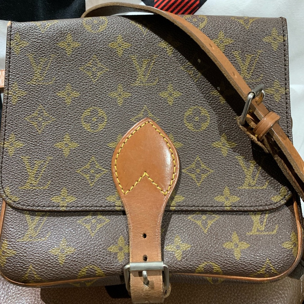 Louis Vuitton Monogram Cartouchiere MM Crossbody